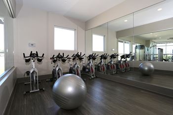 24-Hour two-story fitness center